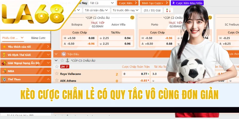 Kèo cược chẵn lẻ có quy tắc vô cùng đơn giản